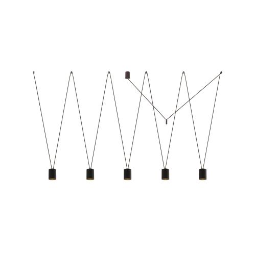 Lampa wisząca MORE TONE BLACK/GOLD V 7817 Nowodvorski Lighting