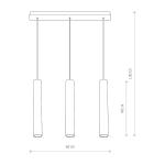 LAMPA WISZĄCA EYE WHITE 6481 Nowodvorski