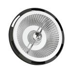 ŻARÓWKA CZARNA LED AR111 GU10 SMD 12W 45° BARWA NEUTRALNA SPECTRUMLED